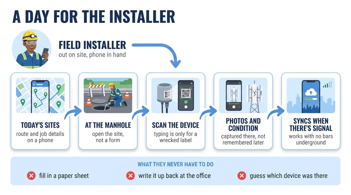 A day for the installer